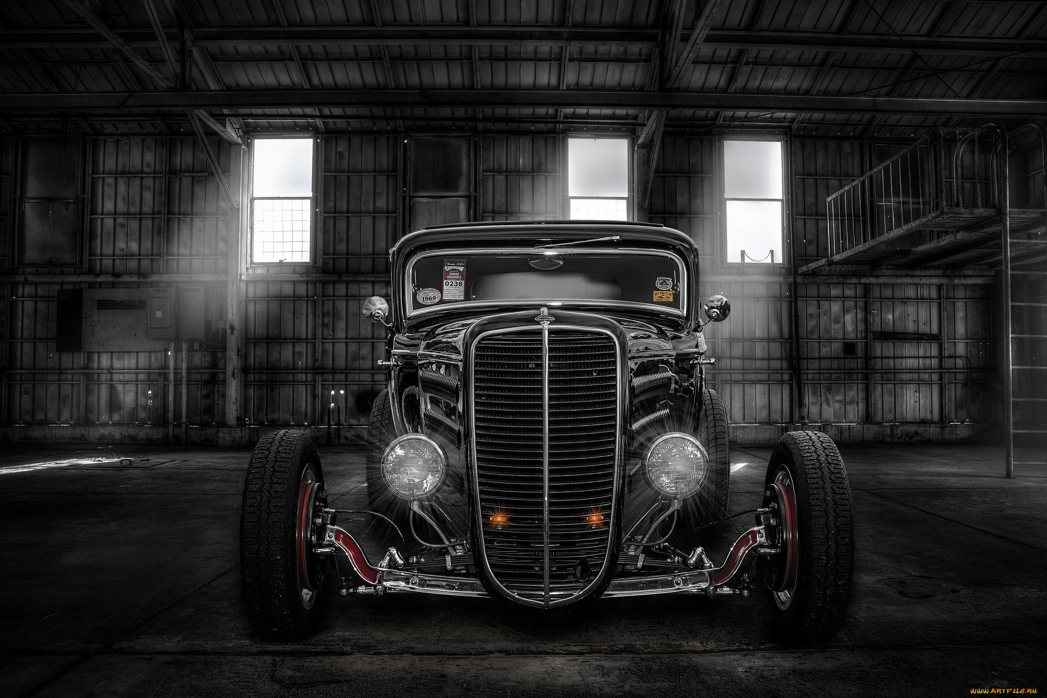 , custom classic car, hotrod